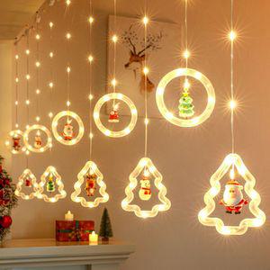 줄전구 크리스마스 커튼 무드등 인테리어 LED 벽트리 가랜드 줄조명 장식조