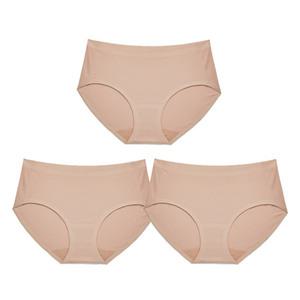 [크로커다일] 감탄브라 크레오라 쉘론 팬티 3종 베이지 CDWPT3M01_3