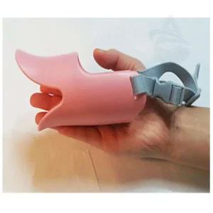 사안 입마개 옐로우 M 강아지마스크 개입마개 애견짖음방지