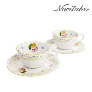 [갤러리아] 4620 젠느플라워 커피잔 2인조 세트