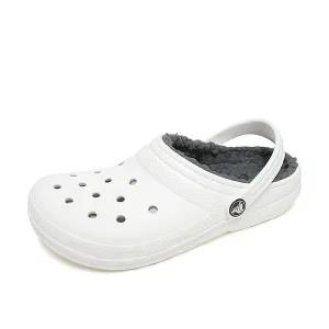 [크록스]크록스 클래식 여자 화이트 그레이 207010-10M