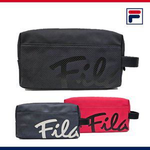 [기타]휠라 골프 투지퍼 파우치 3color