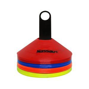 [HYIIH458_4B]축구용품 접시콘 세트 40개입 혼합