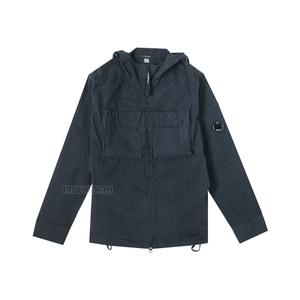 [롯데백화점]CP컴퍼니 남성 14CMSH093A 006069G 888 렌즈 와펜 투 포켓 후드 자켓 점퍼 네이비