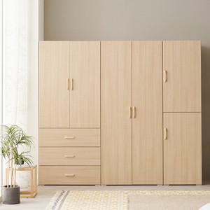 룩코어 모듈 시스템 맞춤형 2100 3단 서랍 옷장 장롱 세트