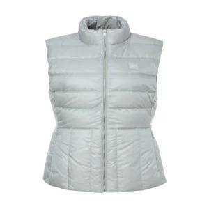 헤지스 골프 여성 24FW 그레이 여성 경량 덕다운 베스트 HWJU4D781G1