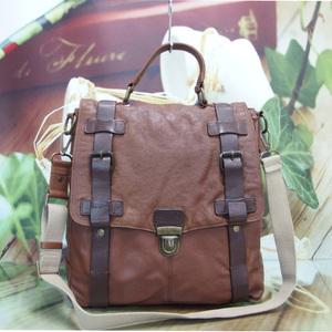 구제토토 빈폴 가죽 토드백 다용도백 정품 중고가방 51801