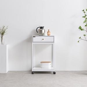 바퀴달린 협탁 쇼파테이블 47cm P0000JIT