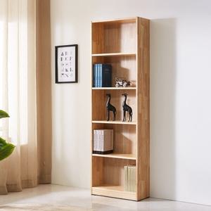 부카 인테리어 원목 5단 수납 책장 600
