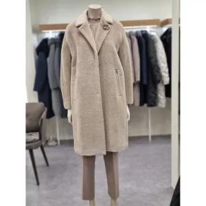 벨리시앙 세이브존07 테일러카라  수리알파카 롱코트 lc2405 (11873108)