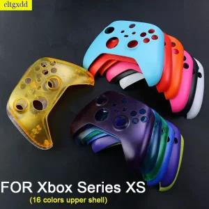 Xbox 시리즈 x s 케이스 전면 커버 패널 xbox 컨트롤러용 16 색 단색 탑