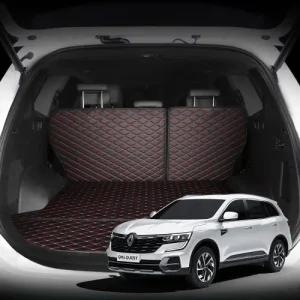 Brov 르노삼성 QM6 퀼팅패턴 트렁크매트 자동차 차박 바닥+등받이 suv 세트