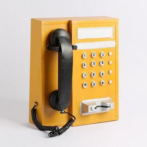 [BZI4L03K_51AJ]빈티지 철제모형 장식 공중전화기