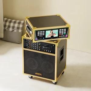 태진 메테우스 이동식 노래방 케이스 MS-2000S 미니 분리형 가정용 노래방기계