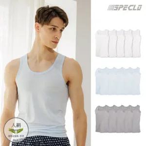 [냉장고섬유]인견 후라이스 남성런닝 남자나시 5종세트