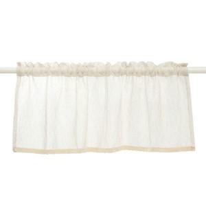 커튼 바란스 가림막커튼 주방커튼 린넨 132x45cm 가림막