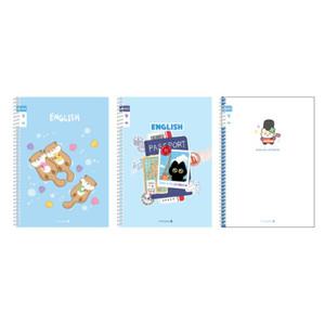 1200 초등 SP 노트 영어 넓은칸 A (25) 10개입