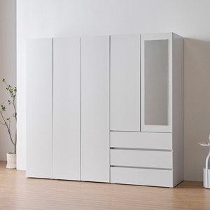 라자가구 비바 오브 2000 서랍 거울 옷장 세트 LJY378