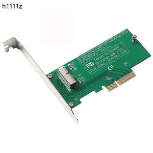 PCI-Express PCIE PCI-E-4X 어댑터 카드 SSD 변환기 호환 애플 2015 2014 2013 맥북에어 A1465 Mac 프로 MD