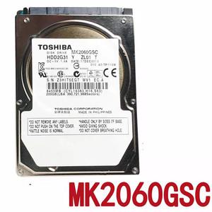 도시바용 하드디스크 노트북 하드 드라이브 MK2060GSC 200GB 2.5 인치 SATA