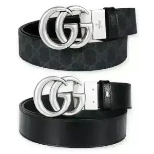 디몬트 구찌 남성 GG 마몬트 리버시블 벨트(블랙) 627055 92TIN 1000