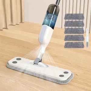 싹뿌려 스프레이 밀대걸레세트 (밀대1개+리필5장+다용도클리너1개)