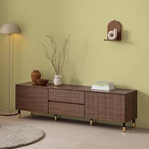 [보루네오]2컬러 1500 템바 TV 거실장 수납장 티비다이(AX454R)(착불)