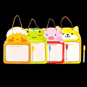 미니 화이트 보드 메모 마카 메모판 파티션 책상 걸이형 데스크 보드판 벽 걸이 현관 휴대용