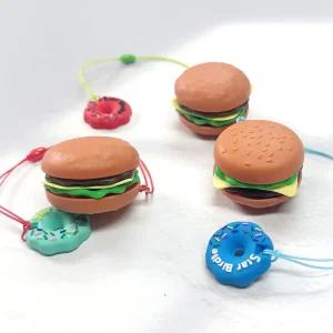 행운의왕버거 도넛링 골프티걸이 2개 골프티꽂이