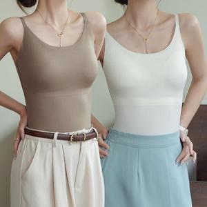 [1+1] 여자 캡내장 클래식 내의 심리스 편한 민소매티