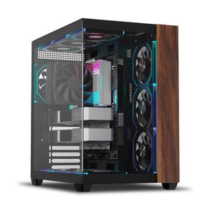 :마이크로닉스 WIZMAX 우드리안 MAX 컴퓨터 PC 케이스