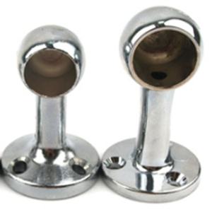 벽면봉브라켓 16파이 단구형 지지부속 옷봉고정 소켓