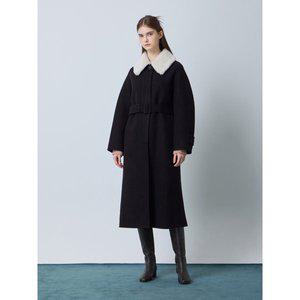 [CC콜렉트](대구신세계)씨씨콜렉트  카라 블록 싱글 코트 C244MSG538