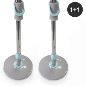 동글이 핸드스핀 밀대봉 2세트 회전걸레 통돌이걸레 물걸레 청소기 밀대걸레