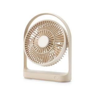 미니 무선 저소음 탁상형 선풍기 베이지
