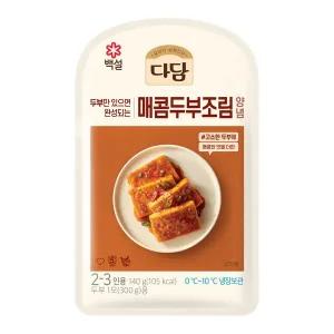 다담 매콤두부조림양념 140g