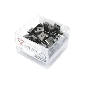 스마일날크립 대 점보 실버 55개입 판교/서류홀더/사진집게/더블집계/다용도미니집게/종이집게/날크립중