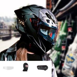 여름 시스템 풀페이스 자전거 사계절 블루투스헬멧 반모 꽁지 무광 하이바 오토바이 겨울용