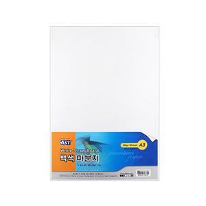 알파 마분지 A3 300g 20매 백색 마닐라지 종이공예