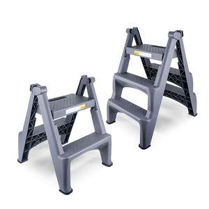 접이식 세차용 사다리 계단 발판 플라스틱 휴대용 주방 가정용 캠핑용 소형 간이