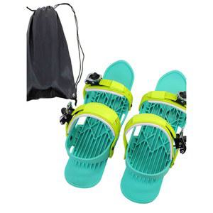 스키에이트 숏스키 플레이트 보드 장비 슈즈 겨울 부츠 적용 부츠용 미니 스키장