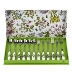 포트메리온 보타닉 가든 디저트 포크 및 티스푼 세트