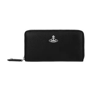 [비비안웨스트우드] 여성 바이오그린 그레인 지퍼 장지갑(51060058W S000D N403)