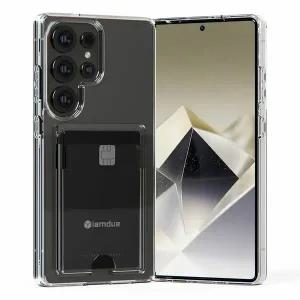 아이엠듀 갤럭시 S25 울트라 카드 케이스 투명 이지스 플러스