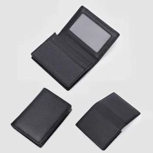 소가죽 명함 지갑 ELZ-012/수납/보관/직장인/명함집/저장/걸이/카드/회사원/명함/월렛/홀더/캐이스