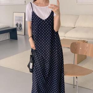 여자 여름 휴양지룩 빅사이즈 롱원피스