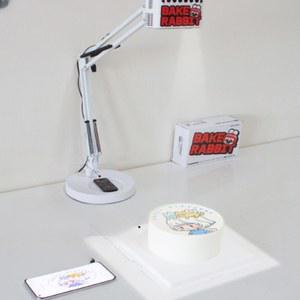케이크 빔프로젝터 베이커리 그림 복사 빔 레터링 미니 그린