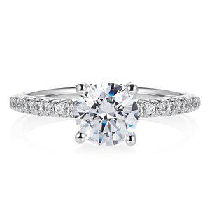 [하나다이아몬드]1캐럿 랩다이아몬드 프로포즈 반지 - 카나리아 HNDR1C9