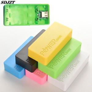 보조배터리 전자 휴대폰용 5V 배터리 5600MAH USB 18650 충전 배터리용 케이스 DIY 2X 충전기 1A 상자