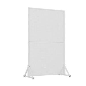 타공 파티션 인테리어 이동식 전시대 디스플레이 73x37x103 보드 검정 진열대 철제